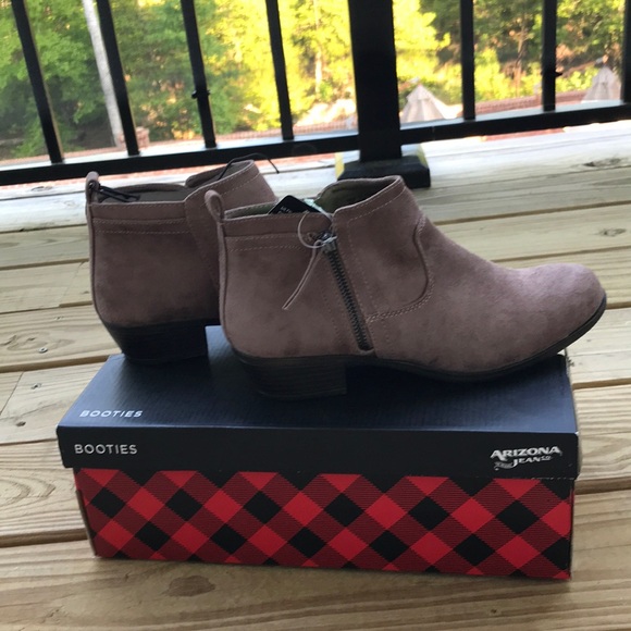 Arizona Jean Company Shoes - 2/$35 - NIB taupe ankle height booties